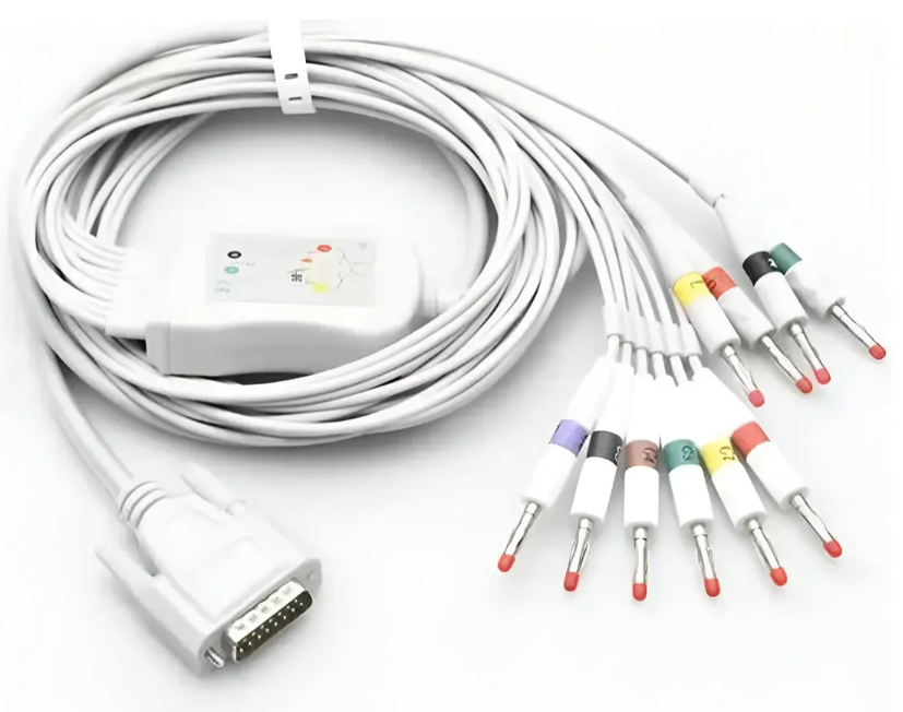 Cabo Paciente 10 Vias para ECG - Pino Banana - Image 2